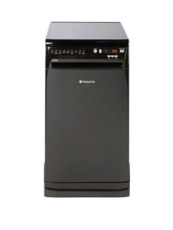 Hotpoint Ultima Siuf22111K 10-Place Slimline Dishwasher - Black